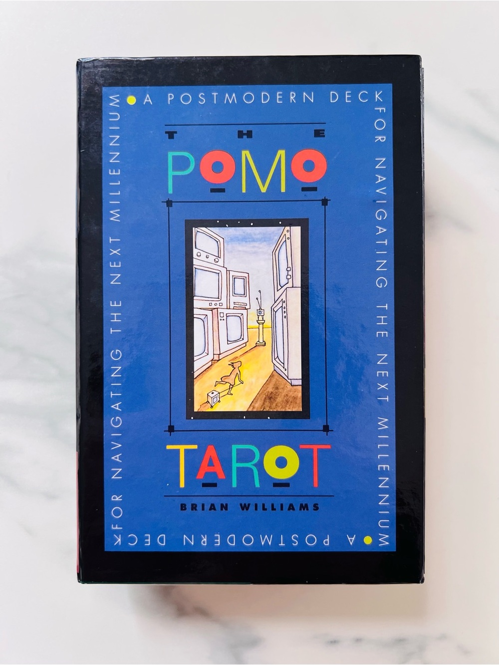 PoMo Tarot 1994 Out of Print Postmodern Tarot Deck and Book - Vintage Rare